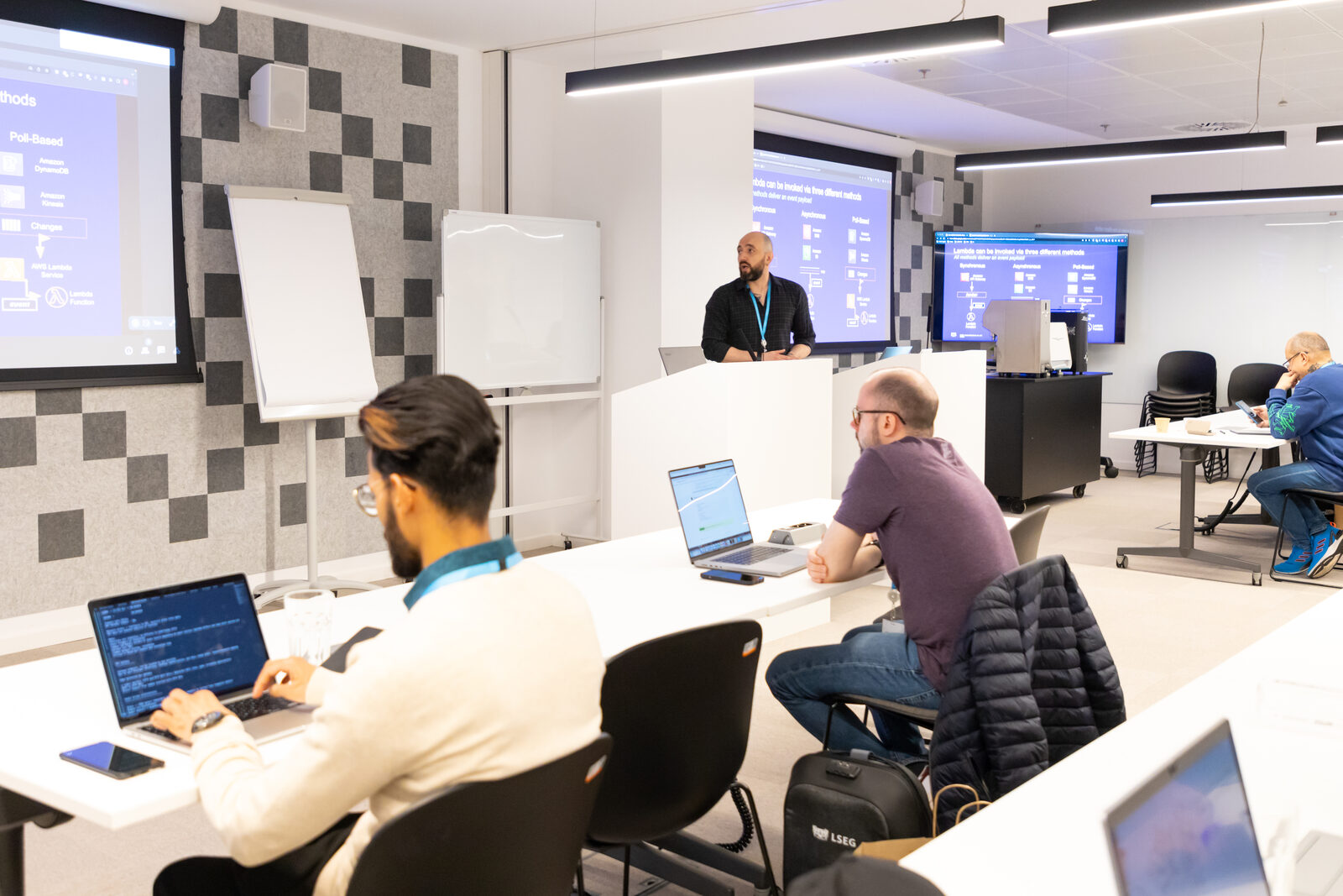 Serverless on AWS Immersion Day — attendees