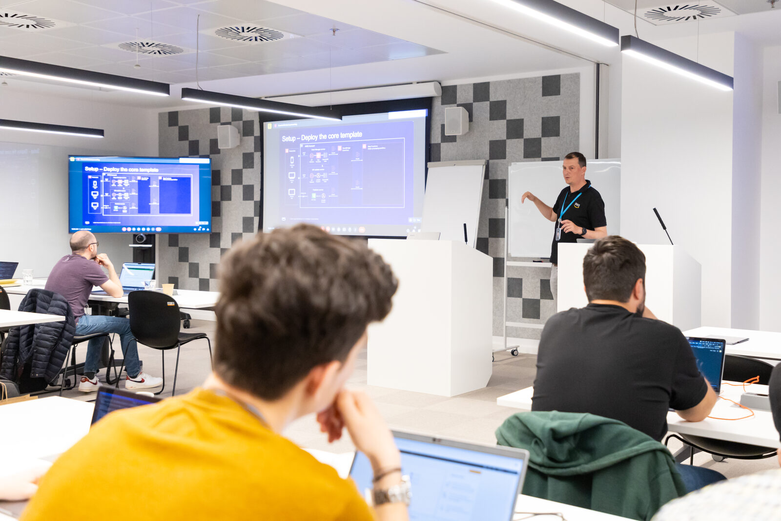 Serverless on AWS Immersion Day — workshop floor